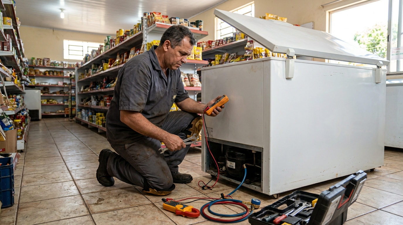 Manutenção em Motor Ventilador em Belém‑PA